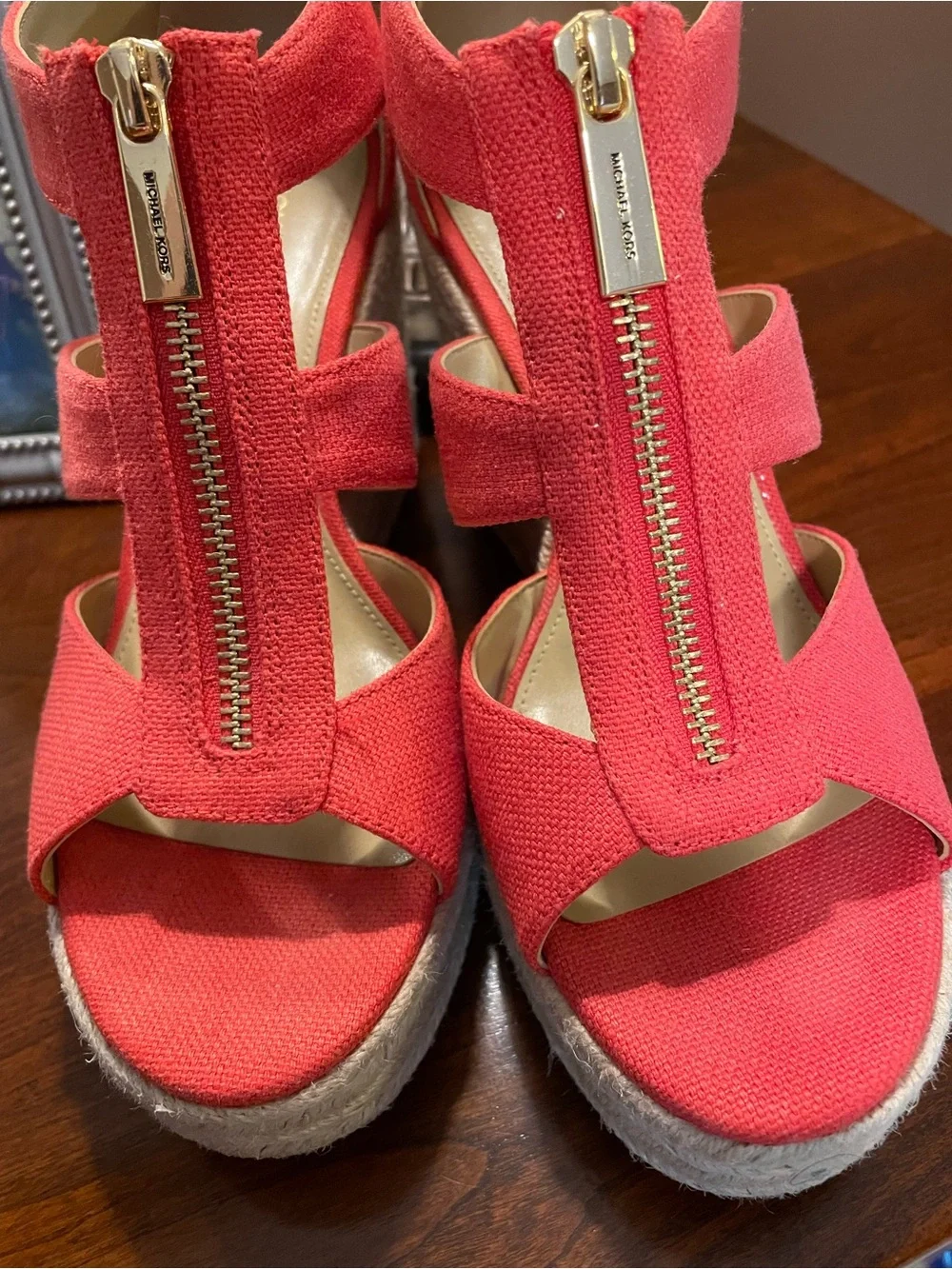 Michael Kors bold coral